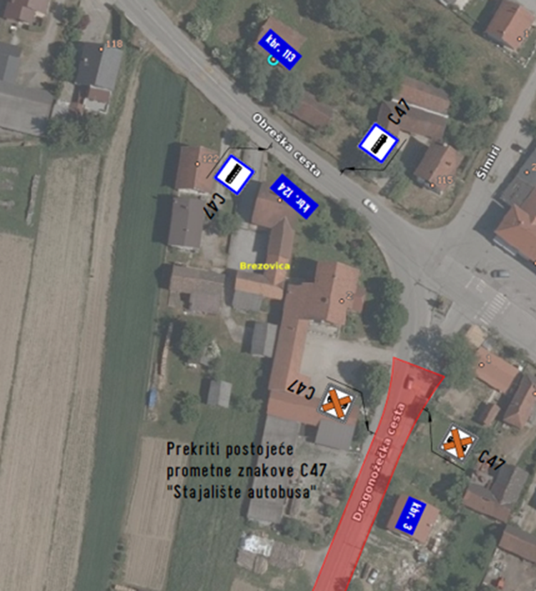 IZMJEŠTENO STAJALIŠTE NA LINIJAMA 160 i 163