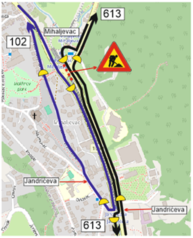 Izmjene na linijama 102, 140 i 613