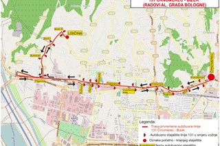 Linija 131 vozi obilazno prema Črnomercu