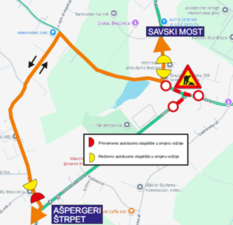Izmjene na linijama 161 i 162