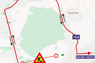 Linija 164 mijenja trasu zbog radova