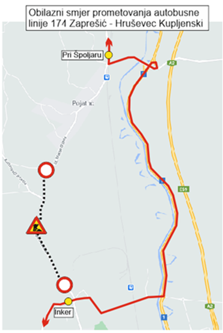 Linija 174 mijenja trasu zbog radova