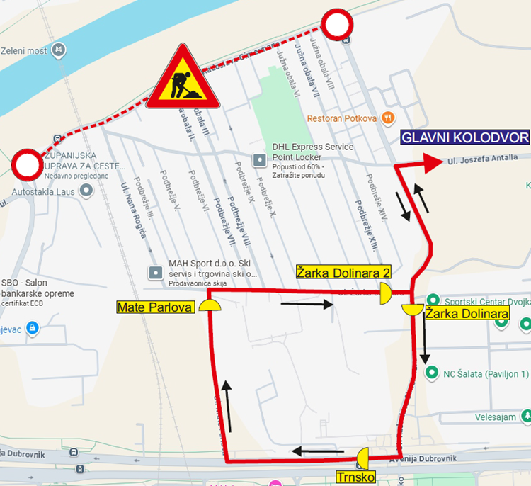 Linija 243 mijenja trasu zbog radova 