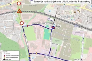 Radovi uvjetuju izmjene na linijama 275, 277, 279, 282 i 284