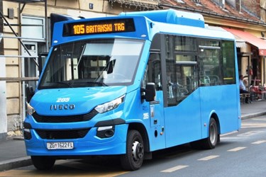 Radovi na trasi linije 105