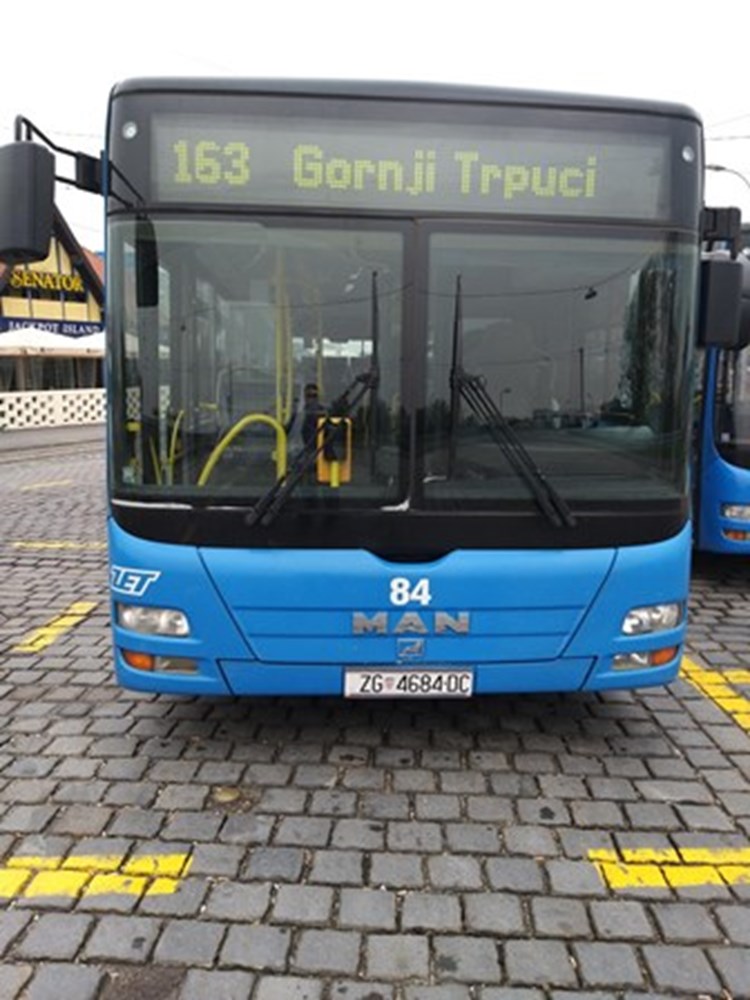 Izmještanje stajališta na trasi linija 160 i 163