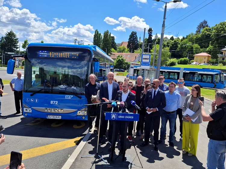 Novi električni autobus na liniji 140 (Mihaljevac – Sljeme)