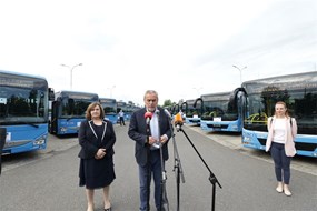 Predstavljena nova 22 autobusa u sklopu projekta "Nabava 29 autobusa za ZET d.o.o."