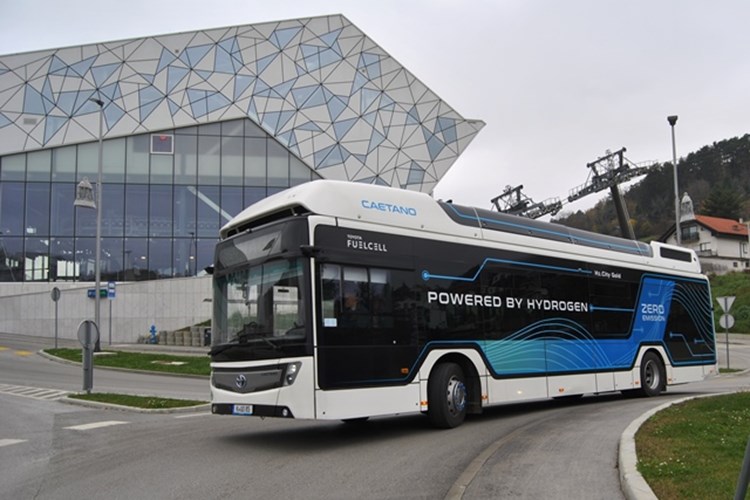Test autobusa na vodik u Zagrebu