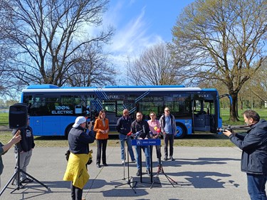 Prvi električni autobus ZET-a vozi na liniji 113 Ljubljanica - Jarun