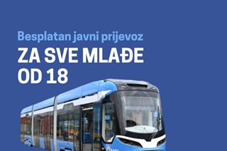 Od 1. travnja besplatan javni prijevoz za mlađe od 18 godina