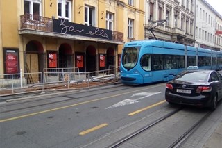 Tramvaji zaobilaze Frankopansku ulicu u utorak